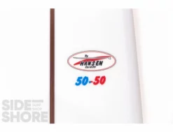 50-50 - Clear + Volan - 9'4 X 22 3/4" X 3 1/4" - Single - US Box 36 50-50 - Clear + Volan - 9'4 X 22 3/4" X 3 1/4" - Single - US Box -Pas Cher Side Shore Magasin 50 50 clear volan 94 x 22 34 x 3 14 single us box hansen surfboards 16