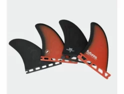 Billy Kemper Fiberglass - Red / Black - Quad - M -Pas Cher Side Shore Magasin billy kemper fiberglass red black quad m futures 4