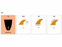 Chris Christenson - Tracker - 10" - Smoke -Pas Cher Side Shore Magasin chris christenson tracker 10 smoke captain fin 7