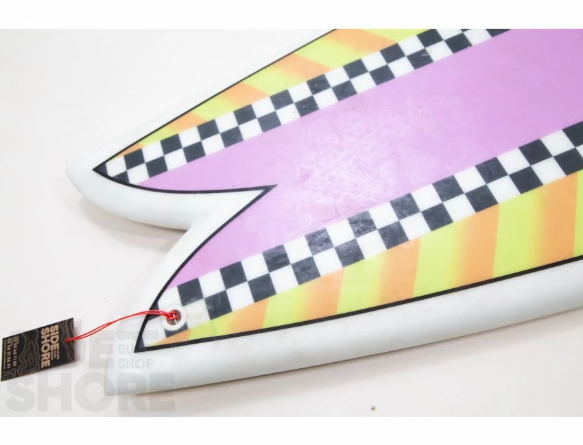 DAB - Fish - 80's - 5'5 X 20 7/8" X 2 1/2" - 33.5 L - Futures - Twin 14 DAB - Fish - 80's - 5'5 X 20 7/8" X 2 1/2" - 33.5 L - Futures - Twin – Image 14