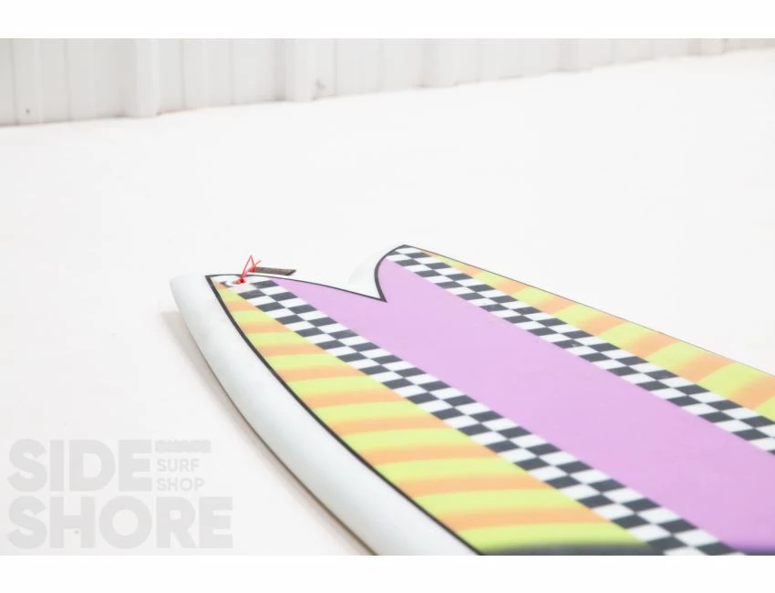 DAB - Fish - 80's - 5'5 X 20 7/8" X 2 1/2" - 33.5 L - Futures - Twin 7 DAB - Fish - 80's - 5'5 X 20 7/8" X 2 1/2" - 33.5 L - Futures - Twin – Image 7