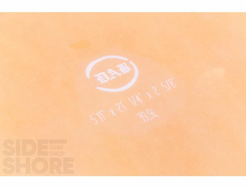DAB - Fish - Terracota - 5'11 X 21 1/4" X 2 5/8" - 39.9 L - Futures - Twin 20 DAB - Fish - Terracota - 5'11 X 21 1/4" X 2 5/8" - 39.9 L - Futures - Twin – Image 20