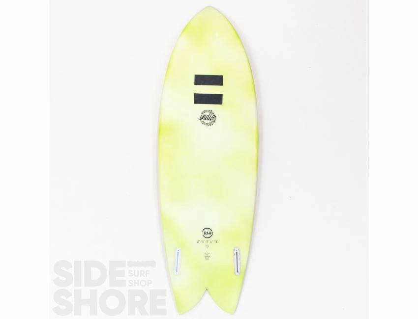 DAB - Fish - Yellow - 5'5 X 20 7/8" X 2 1/2" - 33.5 L - Futures - Twin 2 DAB - Fish - Yellow - 5'5 X 20 7/8" X 2 1/2" - 33.5 L - Futures - Twin – Image 2