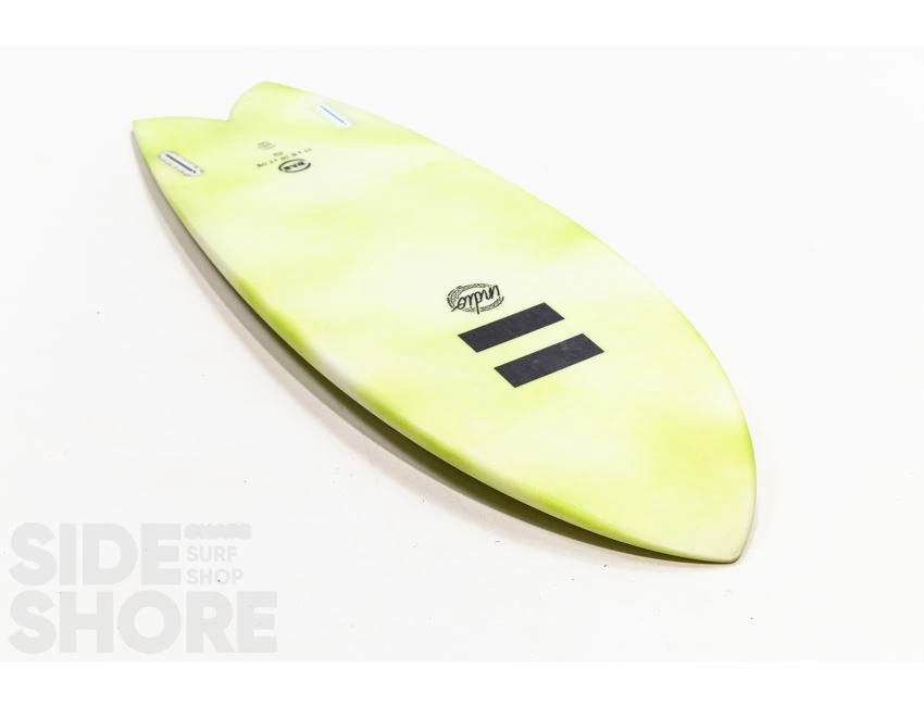 DAB - Fish - Yellow - 5'5 X 20 7/8" X 2 1/2" - 33.5 L - Futures - Twin 19 DAB - Fish - Yellow - 5'5 X 20 7/8" X 2 1/2" - 33.5 L - Futures - Twin – Image 19