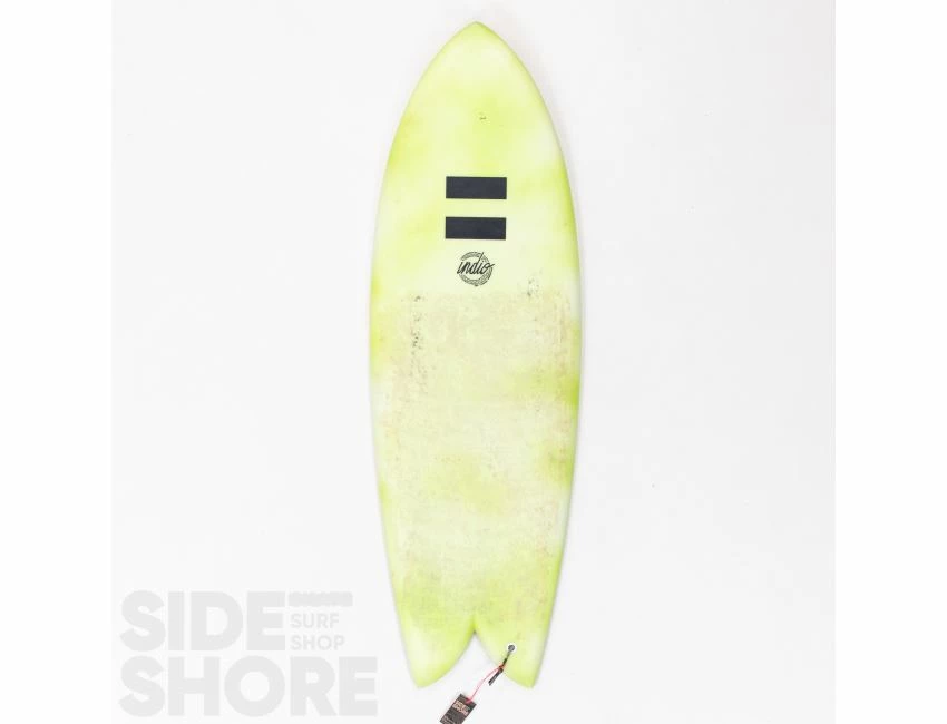 DAB - Fish - Yellow - 5'5 X 20 7/8" X 2 1/2" - 33.5 L - Futures - Twin 1 DAB - Fish - Yellow - 5'5 X 20 7/8" X 2 1/2" - 33.5 L - Futures - Twin