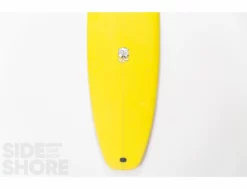 Egg Not - Mid - 7'4" X 21.50" X 2.78" - 49 L - Single US Box + Quad - Jaune -Pas Cher Side Shore Magasin egg not mid 74 x 2150 x 278 49 l single us box quad al merrick 10