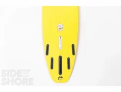 Egg Not - Mid - 7'4" X 21.50" X 2.78" - 49 L - Single US Box + Quad - Jaune -Pas Cher Side Shore Magasin egg not mid 74 x 2150 x 278 49 l single us box quad al merrick 14