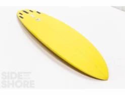 Egg Not - Mid - 7'4" X 21.50" X 2.78" - 49 L - Single US Box + Quad - Jaune -Pas Cher Side Shore Magasin egg not mid 74 x 2150 x 278 49 l single us box quad al merrick 16