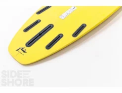 Egg Not - Mid - 7'4" X 21.50" X 2.78" - 49 L - Single US Box + Quad - Jaune -Pas Cher Side Shore Magasin egg not mid 74 x 2150 x 278 49 l single us box quad al merrick 18