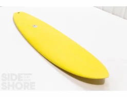 Egg Not - Mid - 7'4" X 21.50" X 2.78" - 49 L - Single US Box + Quad - Jaune -Pas Cher Side Shore Magasin egg not mid 74 x 2150 x 278 49 l single us box quad al merrick 2