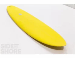 Egg Not - Mid - 7'4" X 21.50" X 2.78" - 49 L - Single US Box + Quad - Jaune -Pas Cher Side Shore Magasin egg not mid 74 x 2150 x 278 49 l single us box quad al merrick 3