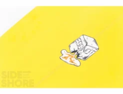 Egg Not - Mid - 7'4" X 21.50" X 2.78" - 49 L - Single US Box + Quad - Jaune -Pas Cher Side Shore Magasin egg not mid 74 x 2150 x 278 49 l single us box quad al merrick 9