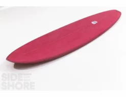 Egg Not - Mid - 7'4" X 21.50" X 2.78" - 49 L - Single US Box + Quad - Red -Pas Cher Side Shore Magasin egg not mid 74 x 2150 x 278 49 l single us box quad red rusty surfboards 15