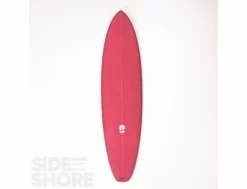 Egg Not - Mid - 7'4" X 21.50" X 2.78" - 49 L - Single US Box + Quad - Red