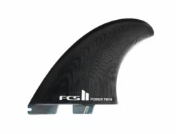 FCS II Power Twin + 1 PG - Black -Pas Cher Side Shore Magasin fcs ii power twin 1 pg black fcs 2
