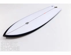 Fish - Spray Black - 5'8 X 21" X 2 1/2" - Twin - Futures -Pas Cher Side Shore Magasin fish spray black 58 x 21 x 2 12 twin futures christenson surfboards 15