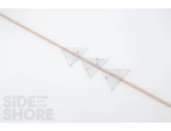 Floyd Pepper - Clear - 7'4 X 20 1/2" X 2 3/4" - Twin - FCS -Pas Cher Side Shore Magasin floyd pepper clear 74 x 20 12 x 2 34 twin fcs furrow surfcraft 15