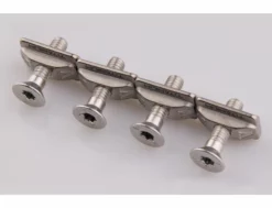 Generic Titanium T Nuts / CSK Screw Set (x4) - M6 -Pas Cher Side Shore Magasin generic titanium t nuts csk screw set x4 m6 armstrong foils 3