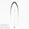 Myconaut - Black Rails - 5'5 X 20 1/2" X 2 7/16" - Quad - Futures