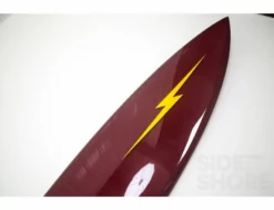 Pipeliner - 7'8 - Single - Us Box -Pas Cher Side Shore Magasin pipeliner 78 single us box lightning bolt burgundy 4