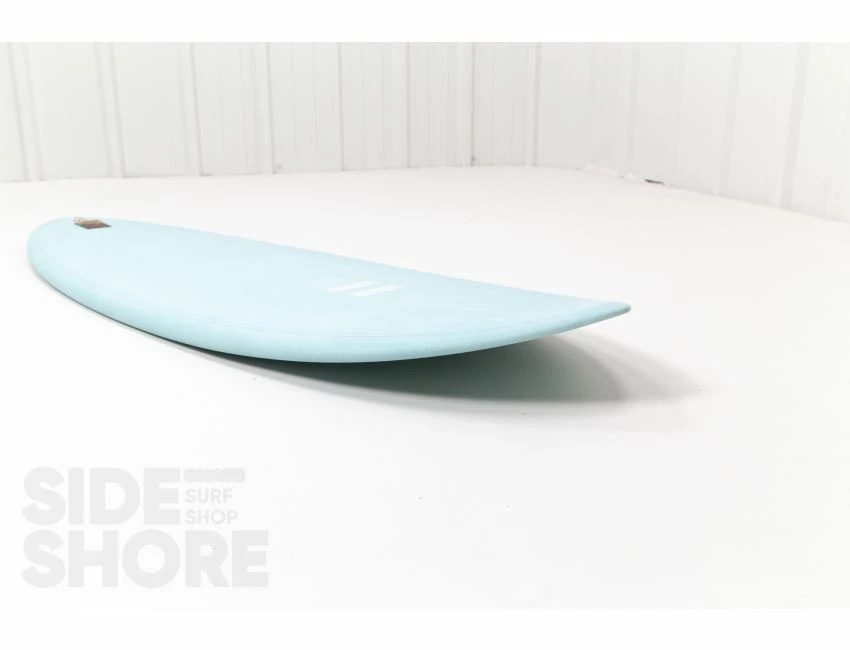 Racer - Grom Aqua Blue - 4'11 X 19 2/8" X 2 1/2" - 22 L 7 Racer - Grom Aqua Blue - 4'11 X 19 2/8" X 2 1/2" - 22 L – Image 7
