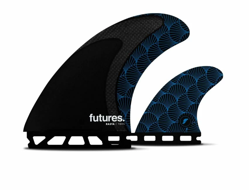 Rasta Honeycomb - Black / Blue - Twin + Mini Trailer 3 Rasta Honeycomb - Black / Blue - Twin + Mini Trailer – Image 3