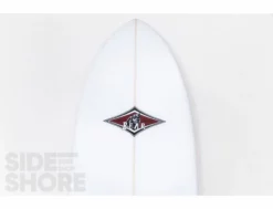 Tiburon - Clear - 5'6 X 21 3/8" X 2 9/16" - 34.4 L - Twin - Futures -Pas Cher Side Shore Magasin tiburon clear 56 x 21 38 x 2 916 344 l twin futures bear surfboards 18